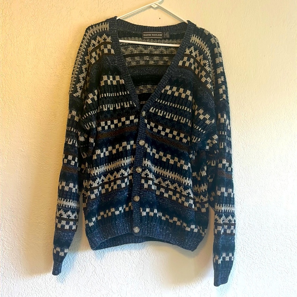 XL Blue Sweater